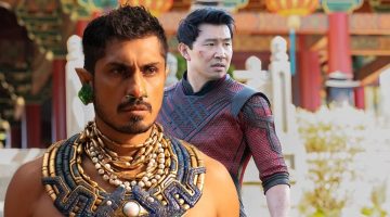 Recém-chegados à Marvel, Tenoch Huerta e Simu Liu se conhecem em evento