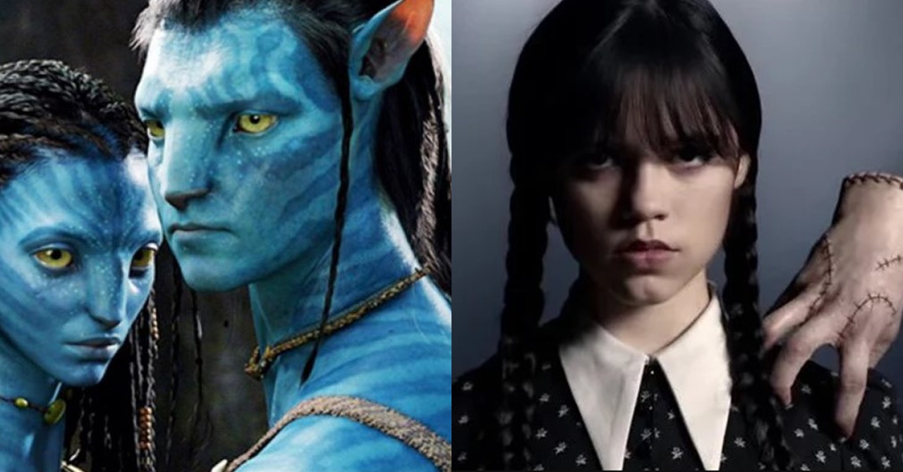 Mais vistos do ano, Avatar 2 e Wandinha não levam nenhum Globo de Ouro