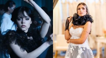 Wandinha: sucesso da Netflix inspira vestidos de noiva de alta-costura