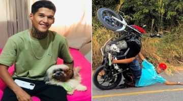Conhecido pelas manobras arriscadas, ‘Influenciador do Grau’ bate moto e morre