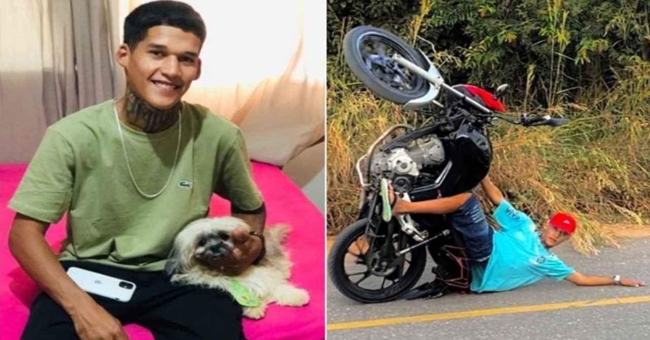 Conhecido pelas manobras arriscadas, ‘Influenciador do Grau’ bate moto e morre