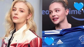 Em vídeo, Chloë Grace Moretz diz que torce para o Cruzeiro: ‘meu time favorito’