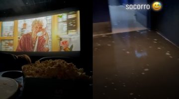 Sala de cinema alaga durante exibição de Titanic no Brasil: ‘muito realista’