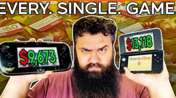 Youtuber gasta uma fortuna para comprar todos os jogos de Nintendo Wii e 3DS