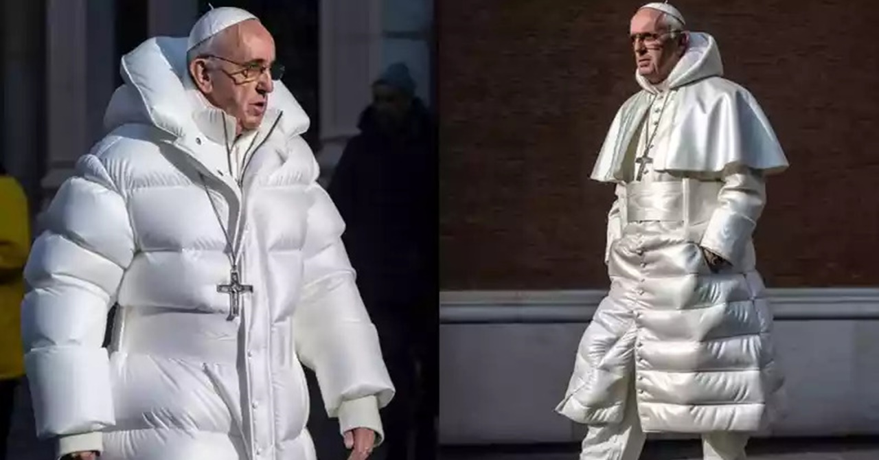 Foto do Papa Francisco de casaco foi criada por IA; aprenda a identificar