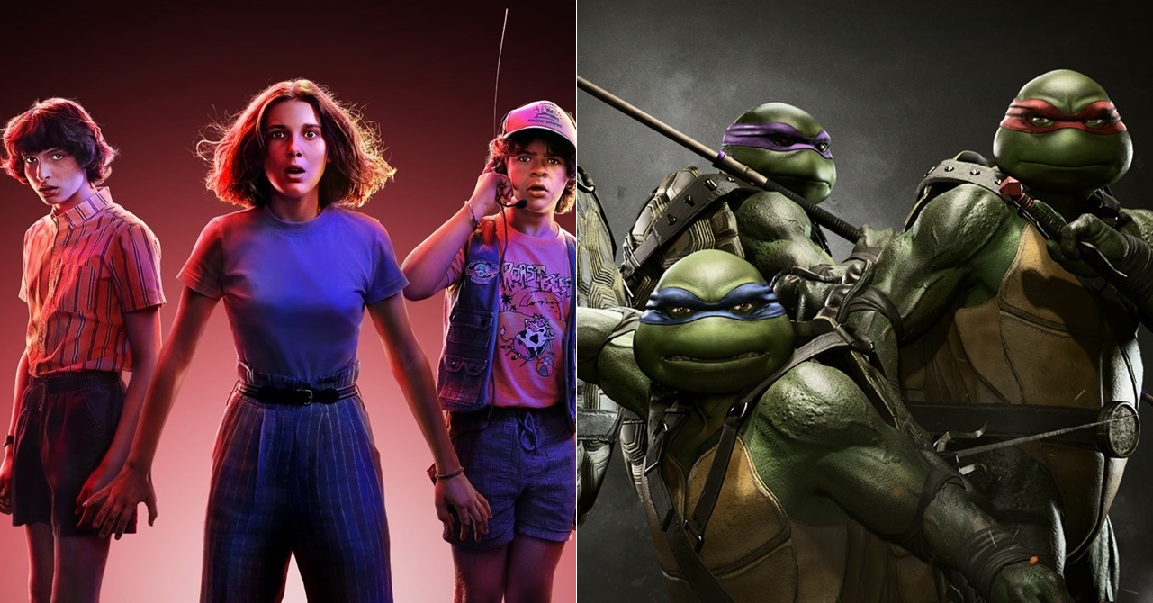 Stranger Things terá encontro com As Tartarugas Ninja