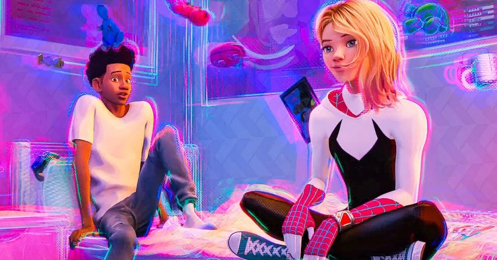 gwen stacy através do aranhaverso