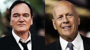 Quentin Tarantino ainda quer fazer filme com Bruce Willis, que está com demência