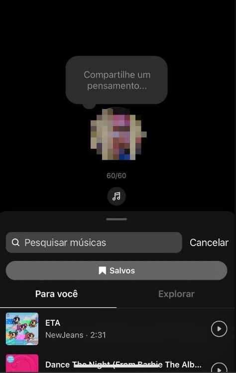 música notas - Instagram