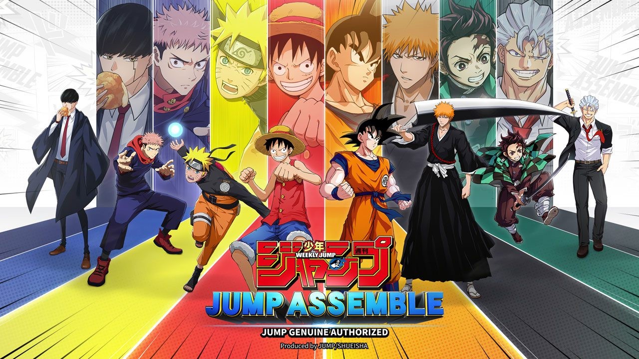 JUMP Assemble: novo jogo mobile reúne One Piece, Dragon Ball, Naruto e outros