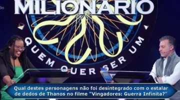 Mulher erra pergunta sobre Vingadores e perde R$ 50 mil na TV