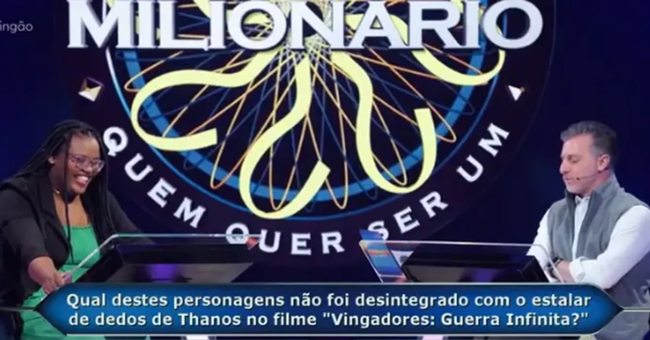 Mulher erra pergunta sobre Vingadores e perde R$ 50 mil na TV