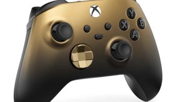 Xbox anuncia controle dourado com bateria de até 40h