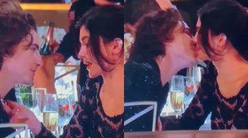 Kylie Jenner vai a velório e levanta suspeita de que estaria grávida de Timothée Chalamet