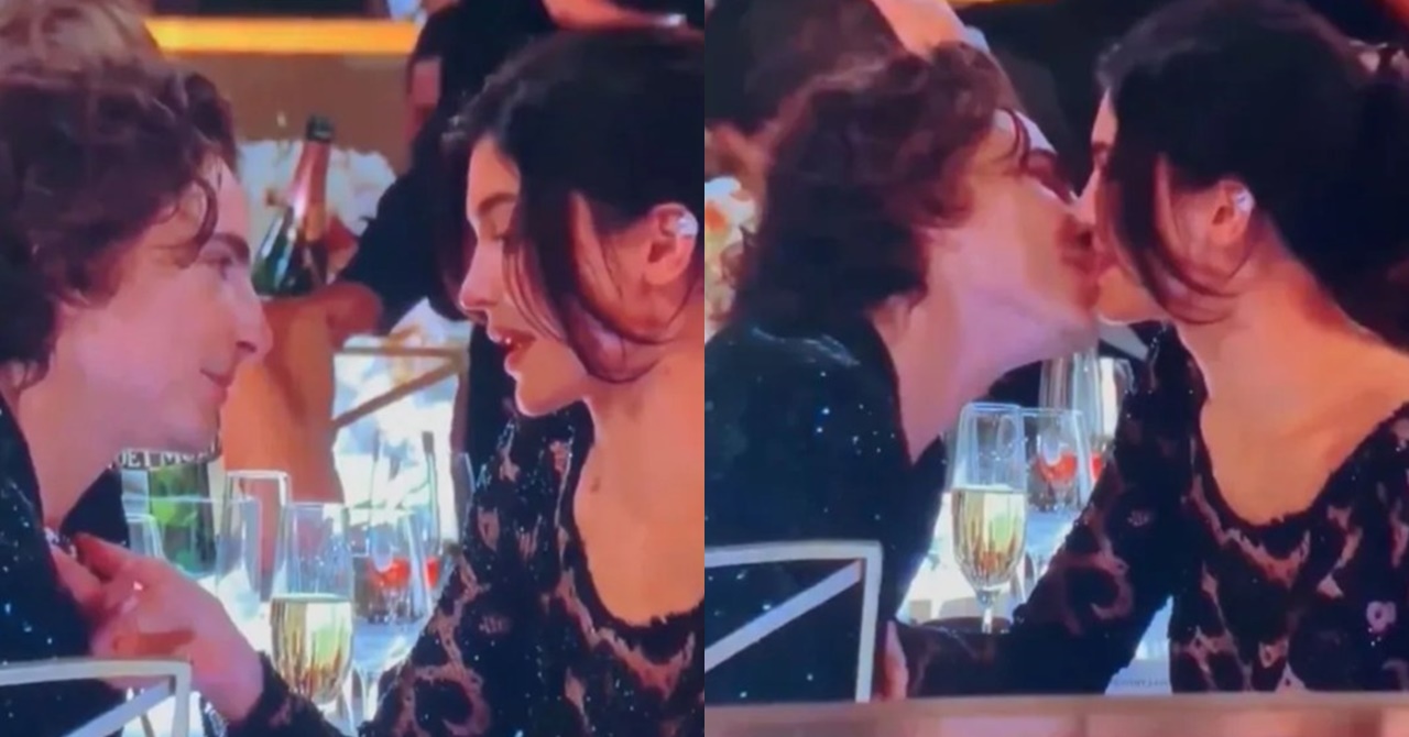 Kylie Jenner vai a velório e levanta suspeita de que estaria grávida de Timothée Chalamet