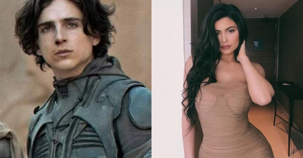 Timothée Chalamet e Kylie Jenner vão juntos e trocam beijos no Globo de Ouro