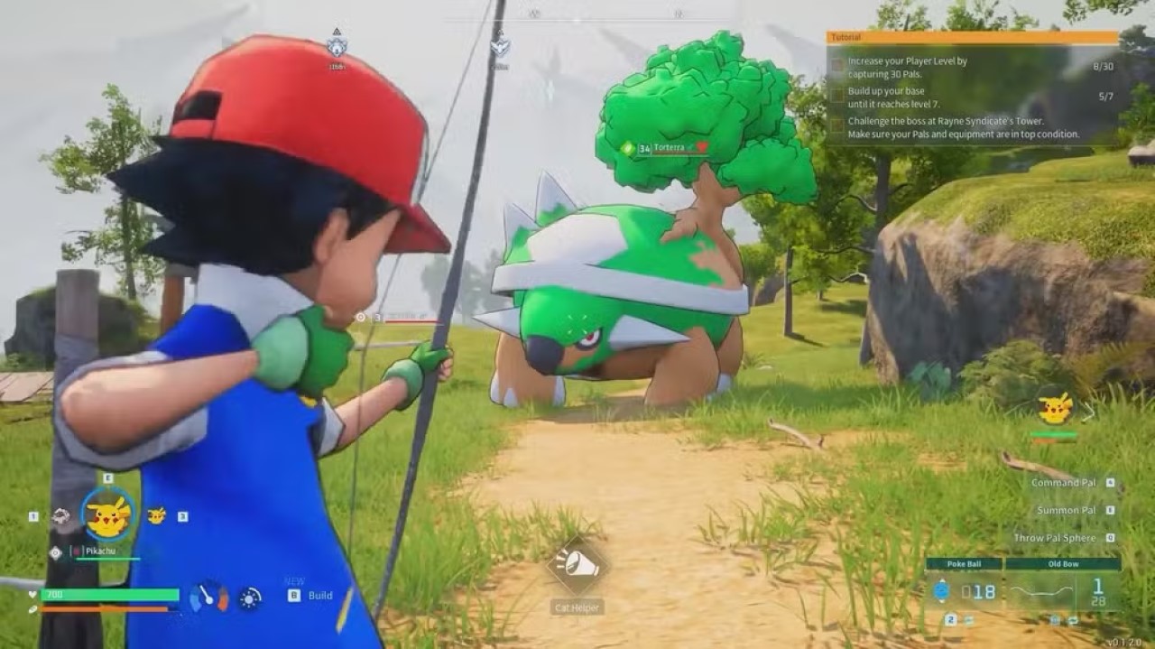 Nintendo persegue jogador que criou mod que inclui pokémons em Palworld