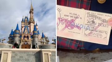 Homem consegue entrar em parque da Disney com ingresso de 46 anos atrás