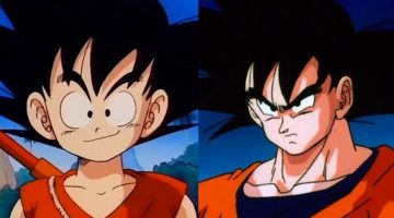 A idade de Goku em cada série de Dragon Ball