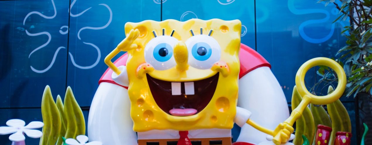 Fachada Hamburgueria Bob Esponja
