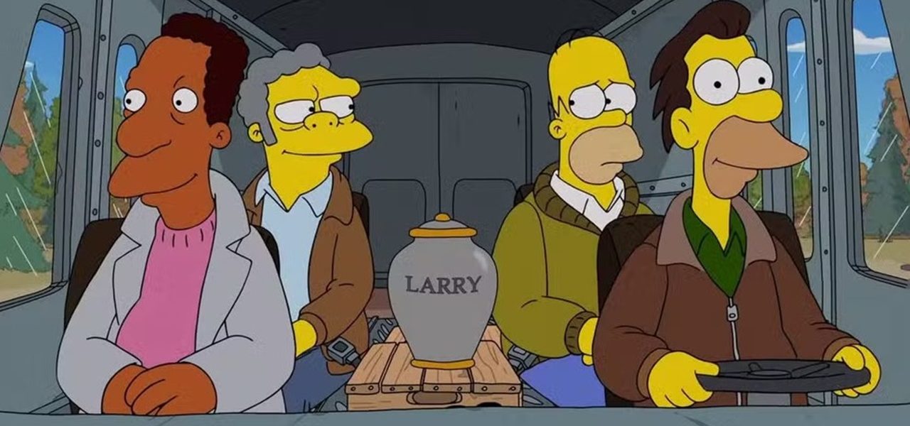 Os Simpsons - morte Larry Dalrymple