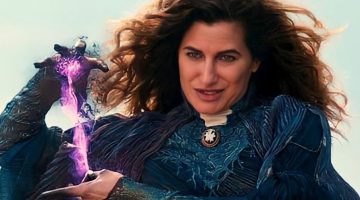 Enrolados: fotos do set revelam Kathryn Hahn como Gothel