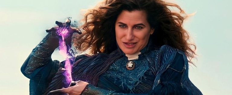 Enrolados: fotos do set revelam Kathryn Hahn como Gothel