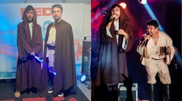 Dupla sertaneja arrasta uma multidão com show temático de Star Wars