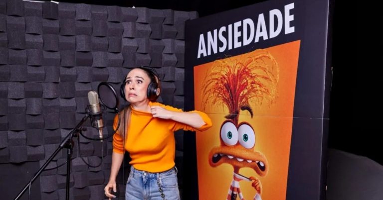 Tata Werneck - ansiedade - Divertida Mente - dublagem