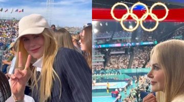Nicole Kidman se senta perto de brasileiro nas Olimpíadas e dá um show de simpatia