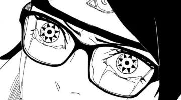 Boruto muda origem do Mangekyou Sharingan da Sarada