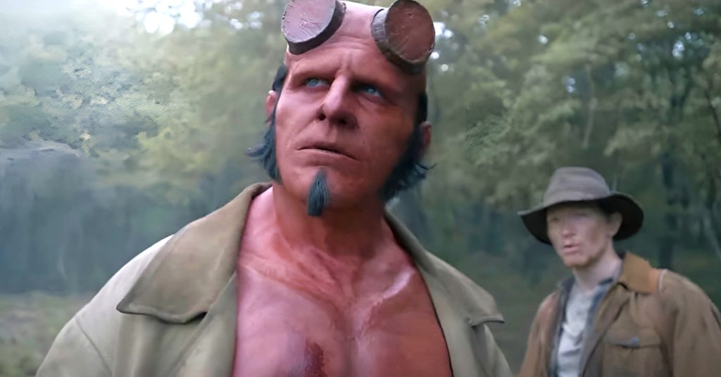 Ator não sentiu pressão ao interpretar Hellboy em O Homem Torto