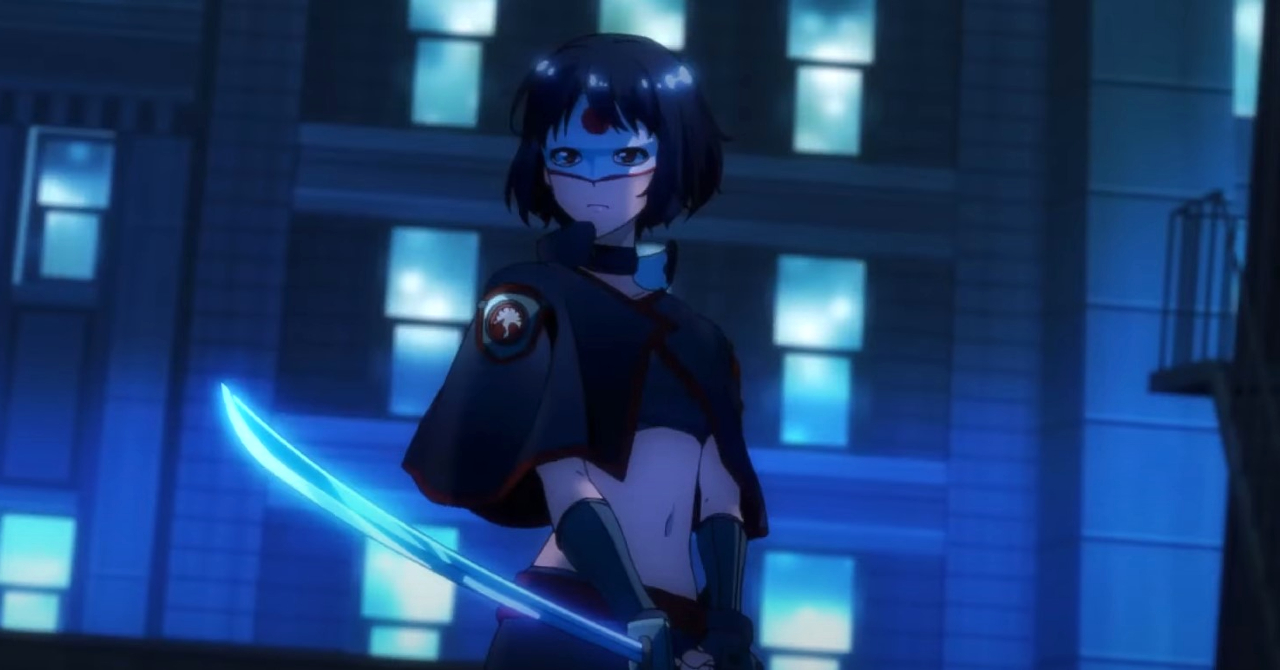 Katana brilha em novo anime Esquadrão Suicida Isekai