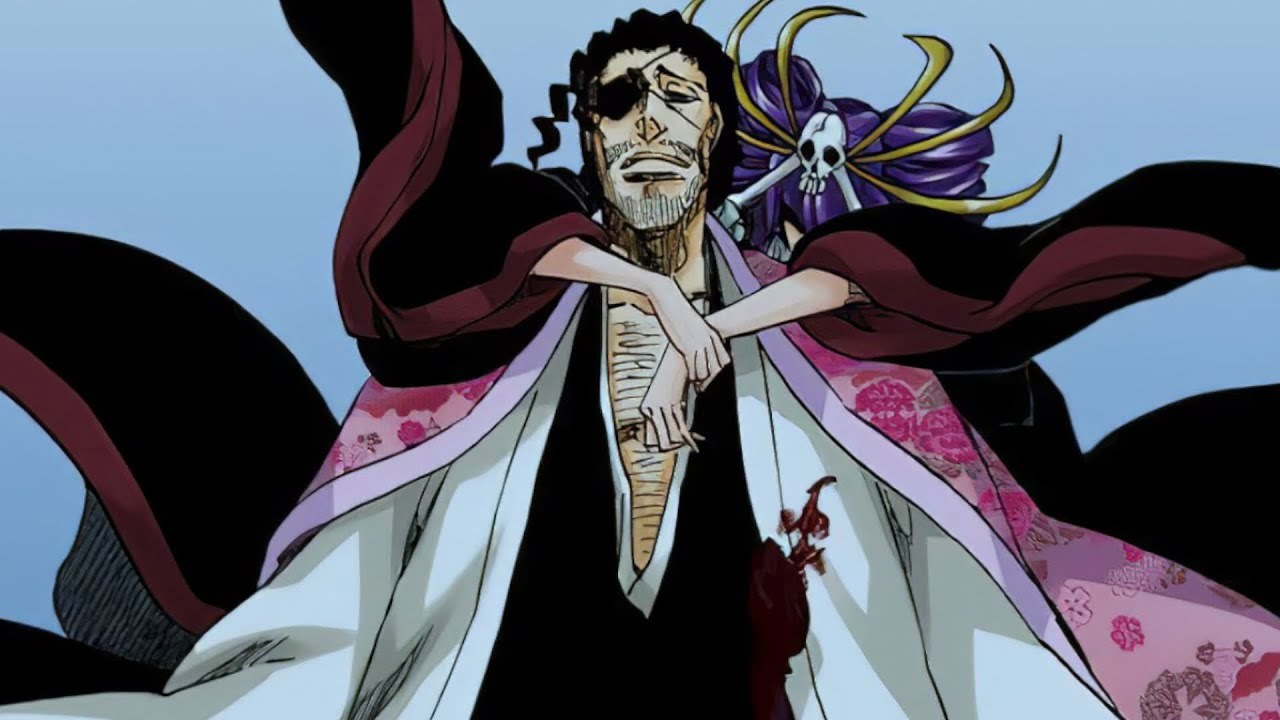 Por que Kyouraku é o comandante perfeito em Bleach?