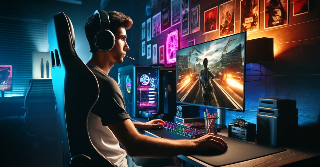 Gamer - ilustração