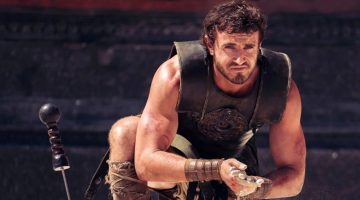 Ridley Scott revela como vilões de Gladiador 2 se comparam a Commodus de Joaquin Phoenix