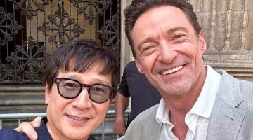 Hugh Jackman e Ke Huy Quan celebram reencontro após 25 anos