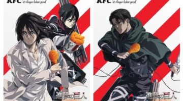 Attack on Titan e KFC fazem merchan inédito