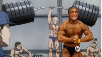 Filho de artista de One-Punch Man brilha no fisiculturismo