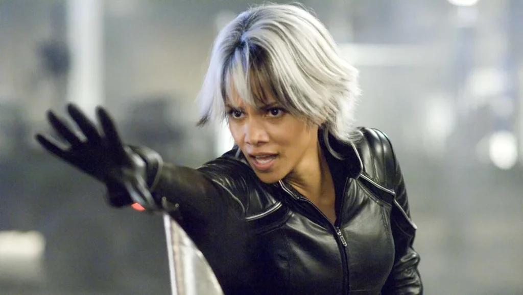 Halle Berry como Tempestade nos filmes dos X-Men da Fox