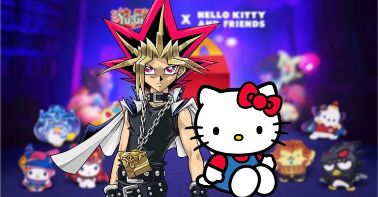 yu-gi-oh! hello kitty mcdonalds