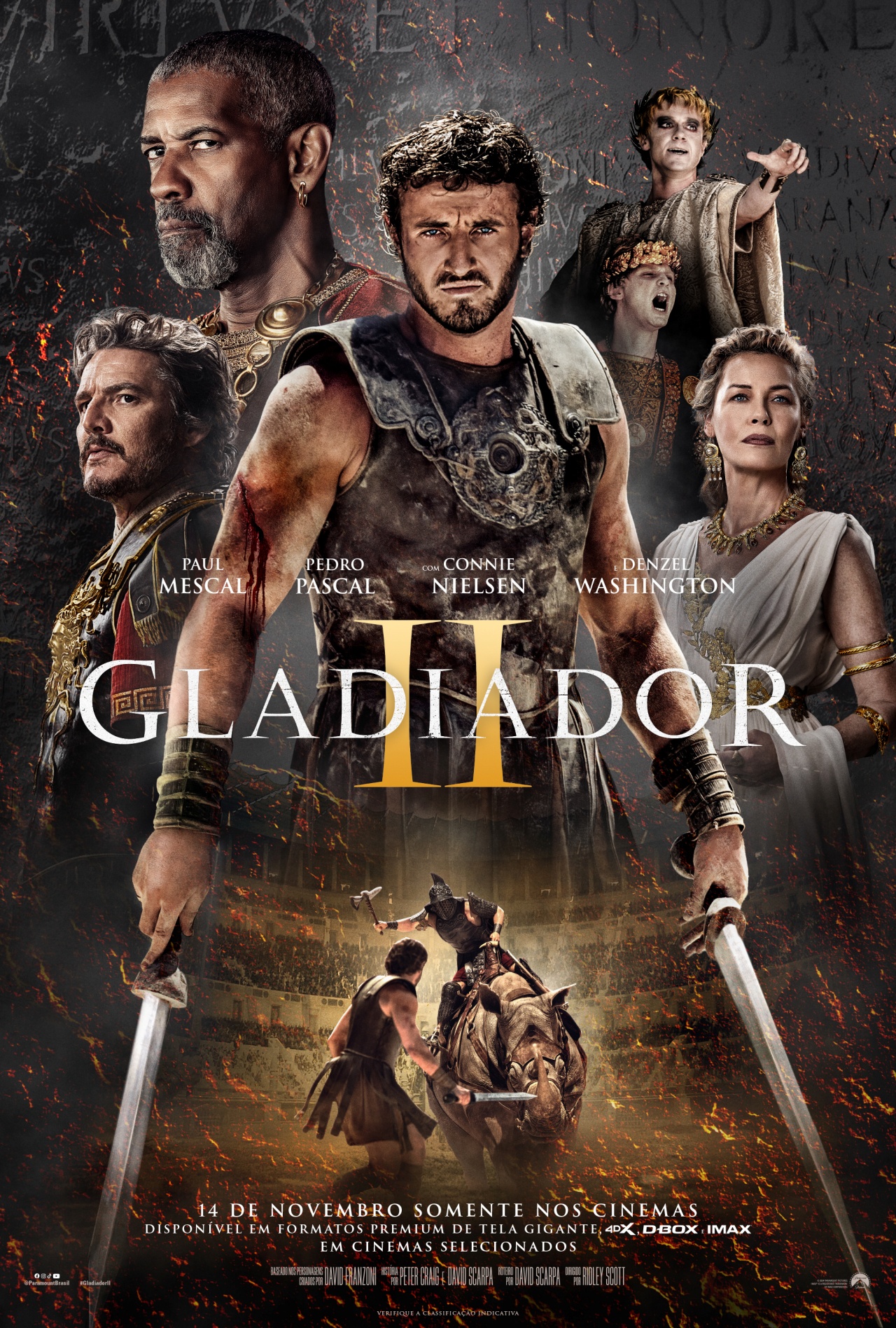 Gladiador 2 - pôster