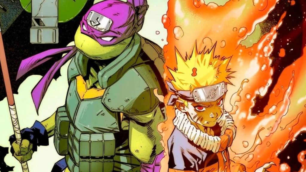 Naruto e Tartarugas Ninja mostram prévia do crossover