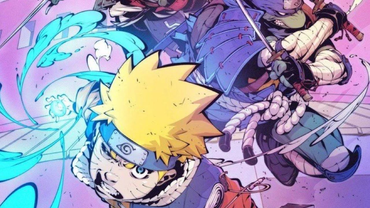 Tartarugas Ninja e Naruto: crossover explosivo chega aos quadrinhos