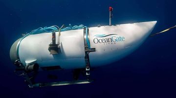 Você lembra? Imagem inédita revela submarino Titan no fundo do mar