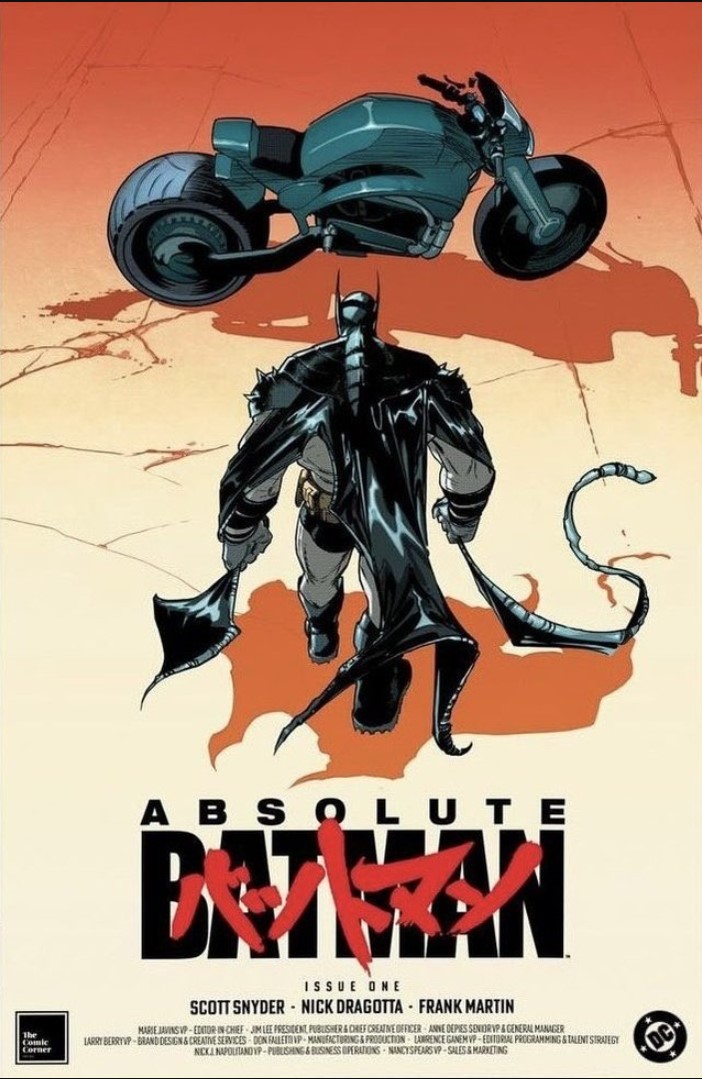 Batman
Akira
Absolute Batman