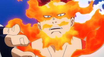 Endeavor vira um paizão em My Hero Academia