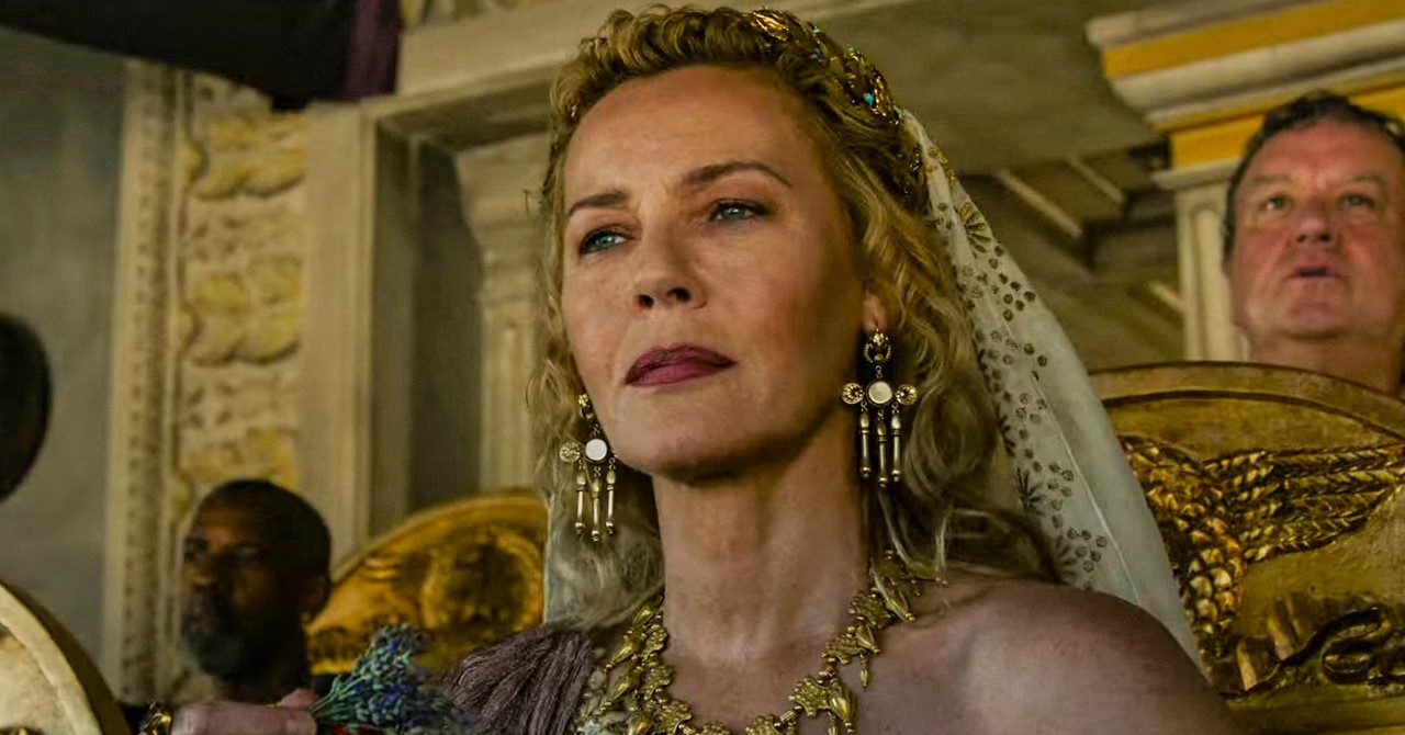 Connie Nielsen retorna ao Coliseu em Gladiador 2 e descreve experiência como “insano”