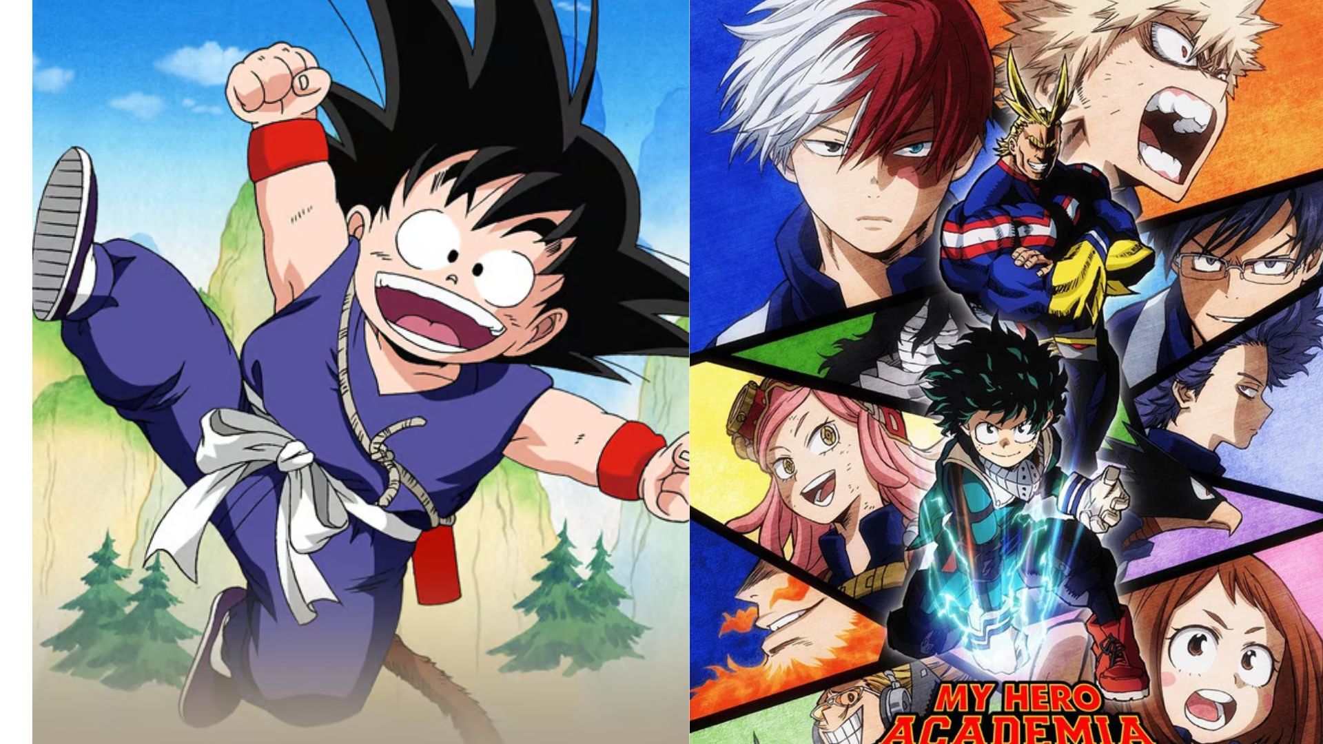 Comemorando 40 anos, Dragon Ball anuncia crossover oficial com My Hero Academia