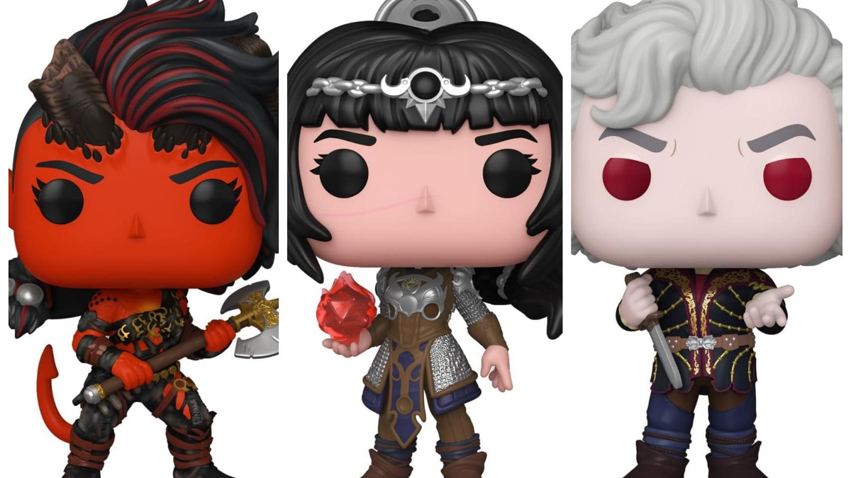 Funko Pops inspirados em Baldur’s Gate 3 já estão à venda